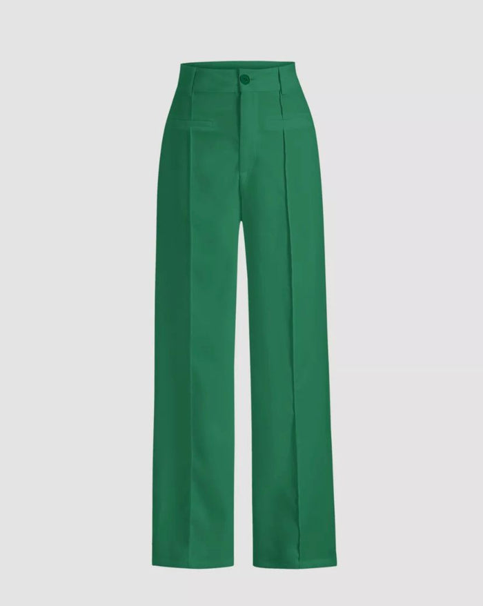 Green Two Piece Pant Set